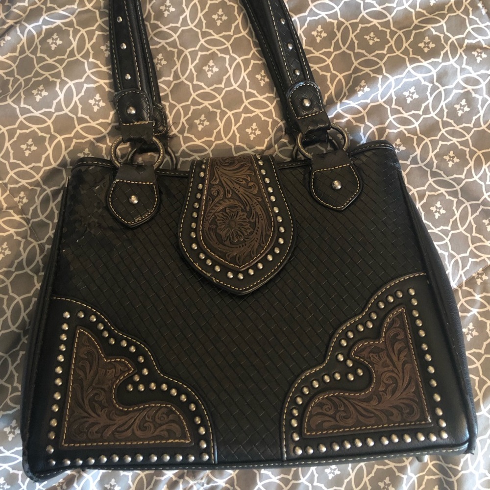 Montana West, western purse, used